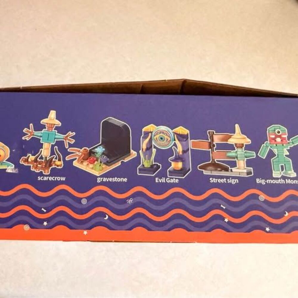 🎃 Halloween Building Blocks – 12 Piece Complete Set - Picture 5 of 5